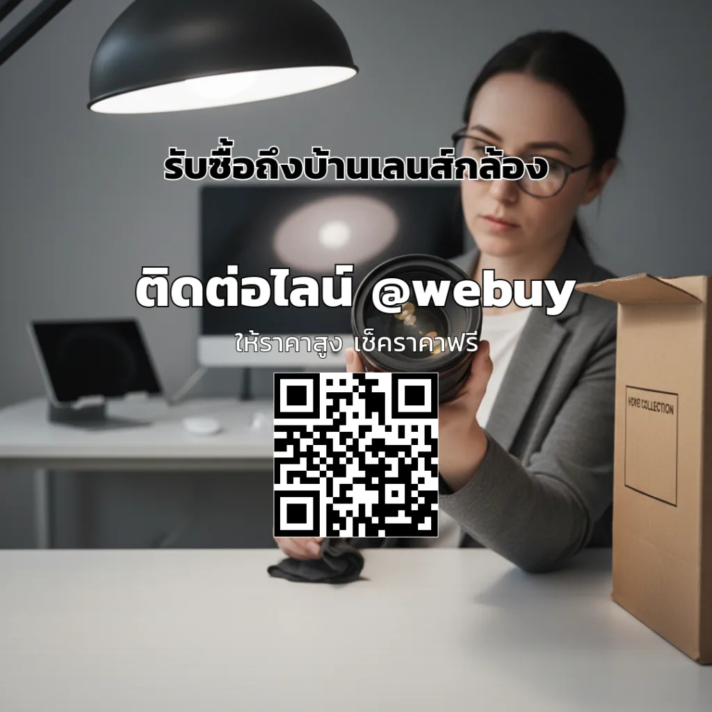 รับซื้อถึงบ้านเลนส์กล้อง ราคาดี ตรวจไว | Winner IT